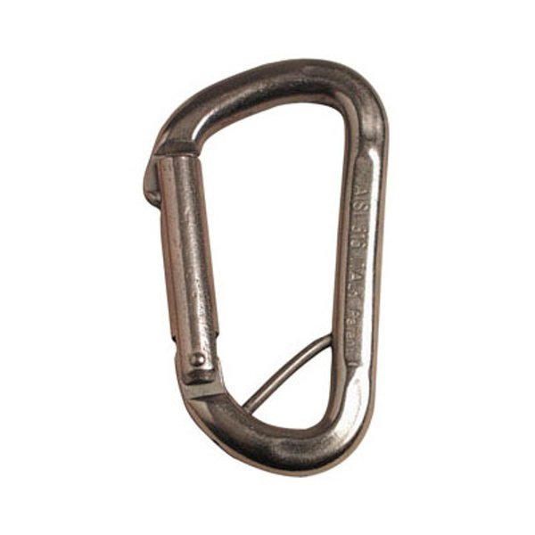 Kong Slideline Stainless Non Locking Carabiner 15989